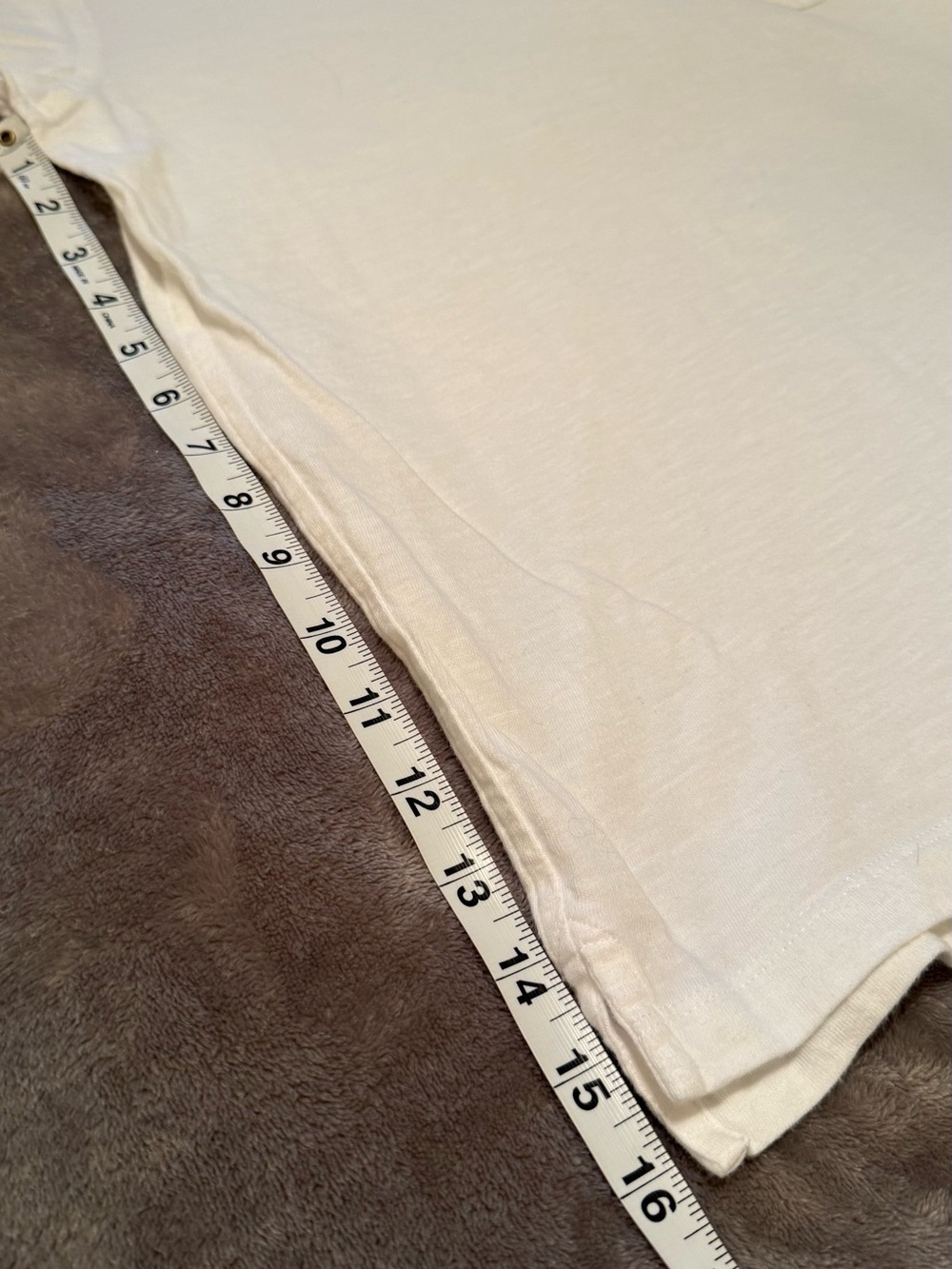 J. Crew | Slub Cotton White Men's Polo with Chest Pocket | Size = S - Picture 5 of 6